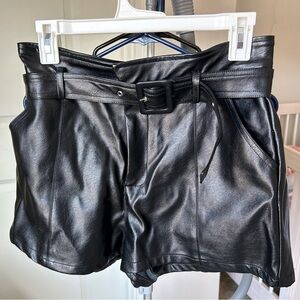 Size medium Altar’d state, pleather shorts